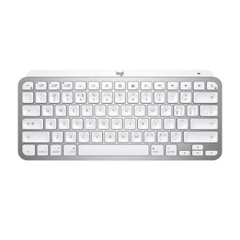 罗技/Logitech Mac键盘 苹果键盘 无线键盘 MX Keys Mini B2B 简约背光蓝牙智能平板电脑 银灰色
