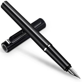得力钢笔 1支装 S668EF 墨囊式钢笔 礼盒装 中小学生钢笔 发现者系列 颜色随机