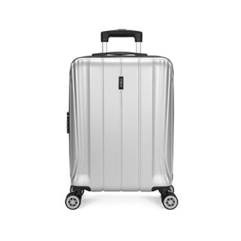 POLO 行李箱万向轮拉杆箱出差旅行登机箱080821 20寸银色
