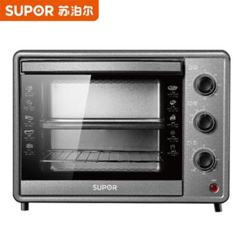 苏泊尔电烤箱30L上下独立温控定时 K30FK6