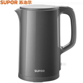 苏泊尔电水壶全钢无缝烧水壶&nbsp;SW-15J626&nbsp;1.5L