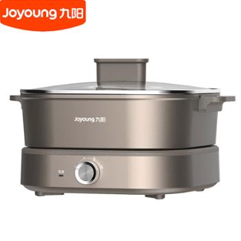 九阳鸳鸯电火锅6L分体式电磁炉灶&nbsp;配煎烤盘&nbsp;HG60-G955
