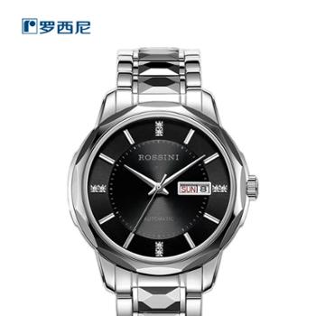 罗西尼6889W04B启迪系列周年纪念款男士机械商务休闲表