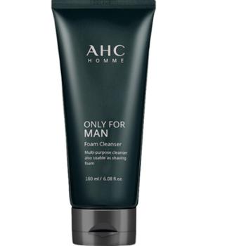 AHC 洗面奶男士控油保湿补水深层洁净180ml