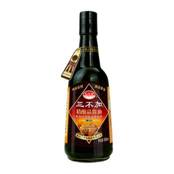 三不加/SANBUJIA 精酿品酱油 500ml