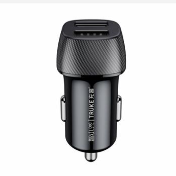 TRüKE充客车载充电器12W快充USB双口HC008