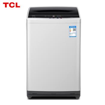 TCL 7公斤 全自动波轮洗衣机 二级能效 家用租房宿舍神器 亮灰色 TB-V70A