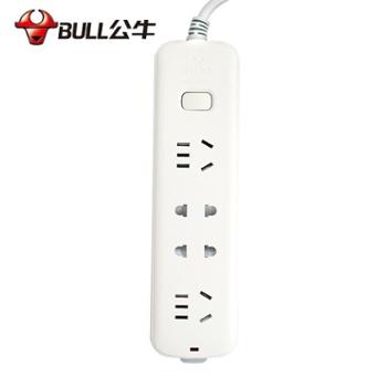 公牛基础四位插线板GN-S1220 1.6米