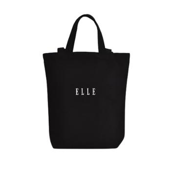 ELLE 时尚单肩帆布包帆布袋手提袋布袋轻便收纳袋ELFBB