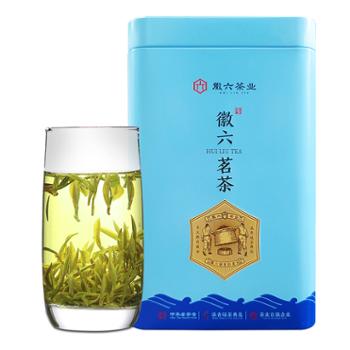 徽六 茶叶 绿茶 黄山毛峰 徽青 100g听装