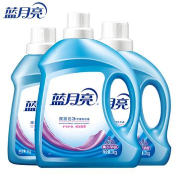 蓝月亮深层洁净洗衣液12斤套装