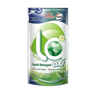 威露士la有氧洗衣液松木500ml袋装