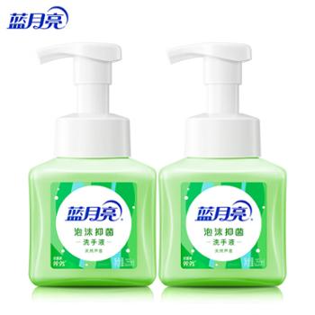 蓝月亮泡沫抑菌洗手液（天然芦荟）255ml*2 瓶