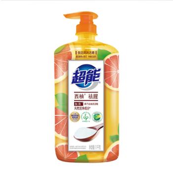 超能西柚祛腥洗洁精1kg*1瓶【2斤】