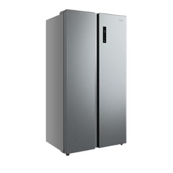 美的 对开门冰箱558L BCD-558WKPM(E)钛钢灰-星烁
