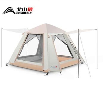 北山狼户外帐篷大尺寸露营探险自动ZL053