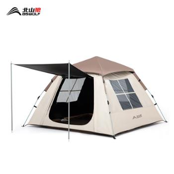 北山狼帐篷户外便携式折叠全自动公园露营装备ZL080