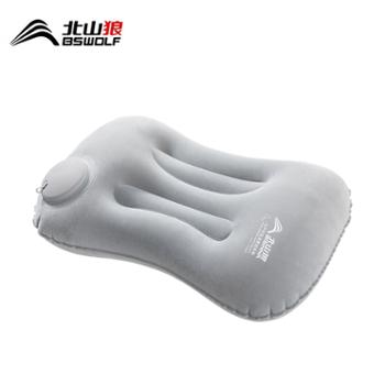 北山狼户外露营旅行便携折叠抱枕午睡靠垫充气枕头CL042