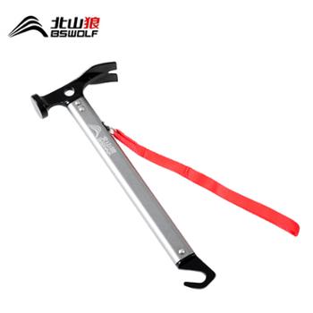 北山狼户外求生装备铸铁榔头工具多功能露营锤子PJ130