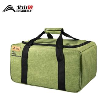 北山狼户外露营野餐厨具锅具气罐多功能大容量杂物袋收纳包YZ072