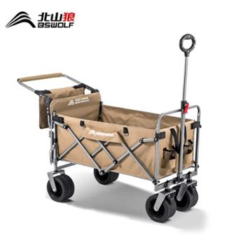 北山狼户外野营可折叠小推车加长露营车YZ078