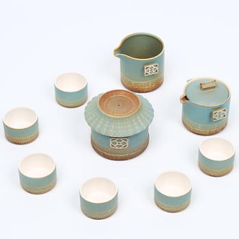 陶立方 粗陶陶瓷茶具礼盒装FT-6190