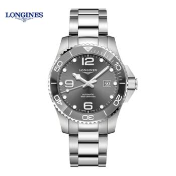 浪琴Longines 康卡斯潜水系列机械手表男士腕表 L3.782.4.76.6