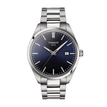 TISSOT天梭 24新品PR100系列石英钢带男表手表 T150.410.11.041.00