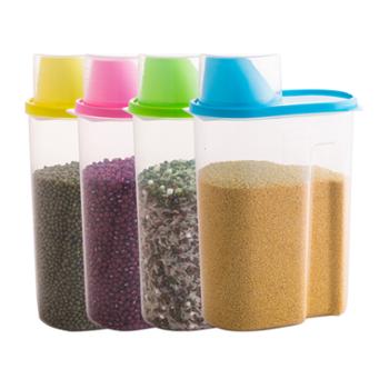 四个装五谷杂粮存储罐大号2.5L