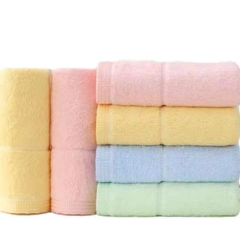 雅迪娜/ADINOR 英国雅迪娜家纺竹纤维毛巾柔软吸水洗脸巾2条装 喜莱雅 竹纤维毛巾柔软吸水 32*70