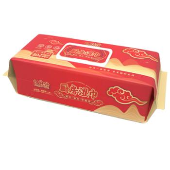 加恩倍厨房湿巾80抽包装&nbsp;去油去污一次性清洁