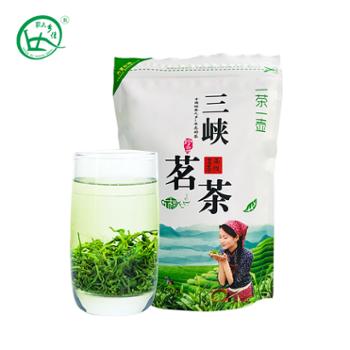 农夫乡情 三峡特产炒青绿茶250g 明前春茶