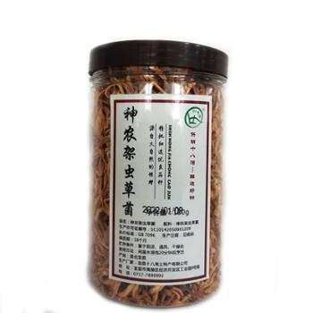 农夫乡情 神农架虫草花 100G 干货