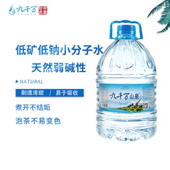 九千万山泉&nbsp;天然饮用水&nbsp;5L*4瓶&nbsp;2箱