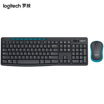 罗技/Logitech 键盘鼠标套装无线全尺寸家用商务办公 MK275黑色