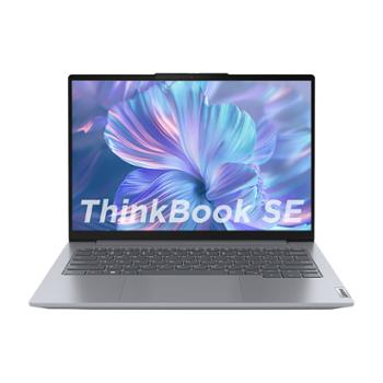 联想/lenovo ThinkBook 14 SE14英寸超薄笔记本电脑 娱乐游戏办公商务学习电脑 I5-13420H 16G 512G 银灰色