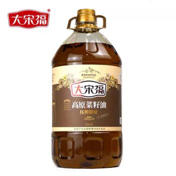 大宋福 高原物理压榨 原味菜籽油 5L/桶