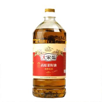 大宋福&nbsp;小榨浓香菜籽油&nbsp;1.8L/瓶&nbsp;物理压榨&nbsp;非转基因