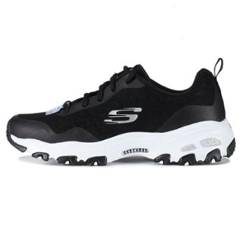 斯凯奇Skechers 女子时尚熊猫鞋老爹鞋运动休闲鞋 896002-BKW
