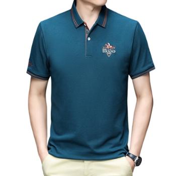 馨霓雅 男款夏季翻领短袖POLO衫 S3321
