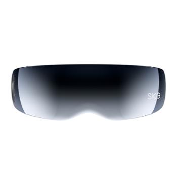 SKG 眼部按摩仪 成人恒温热敷睡眠眼罩 眼睛穴位按摩器蓝牙护眼仪 K5 银镜蓝