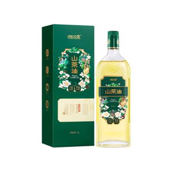 得尔乐  有机油茶籽油低温压榨一级食用油 1L