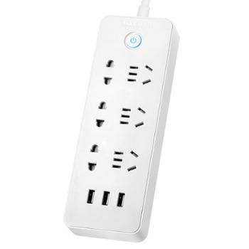 飞科插座FS2003USB转换器1.8米线长3USB接口