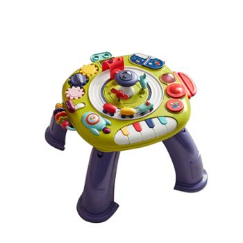 babycare多面功能游戏音乐发声玩具学习小桌子BC2106046-1