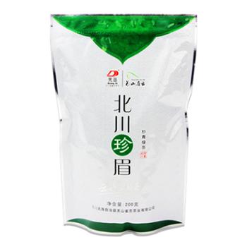 羌笛羌山雀舌北川珍眉200g袋装四川高山炒青绿茶