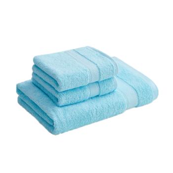 洁丽雅 马卡龙系列浴巾毛巾三件套 新疆棉 M6733
