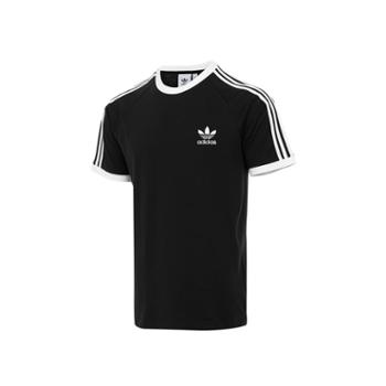 阿迪达斯 adidas 三叶草 男子3-STRIPES TEE短袖T恤 KB2459