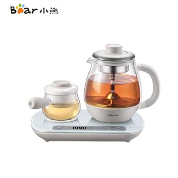 小熊/Bear 煮茶器0.8L蒸汽喷淋式蒸茶壶304不锈钢烧水壶ZCQ-A08E1