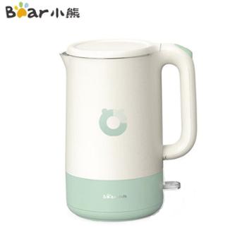 小熊/Bear 电水壶1.5L/1.7L 家用大容量烧水壶 304不锈钢双层防烫电热水壶宿舍煮水壶开水壶 ZDH-R17H3/ZDH-Q15E1