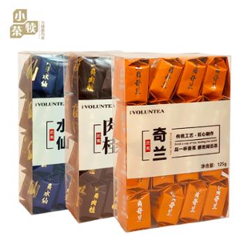 小茶犊 武夷岩茶 乌龙茶 肉桂 水仙 奇兰 组合装 茶叶375g